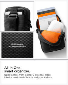 Peněženka Spigen Portable Organizer Pouch TintapZip MagSafe černá/oranžová

 obrázek produktu 16 z 19