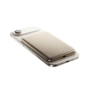 Powerbanka BMX SolidSafe™ Air Titanium 5K Qi2 bezdrátová magnetická zlatá

 obrázek produktu 4 z 8