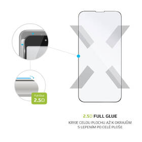 Tvrzené sklo FIXED Full-Cover na Apple iPhone 13/13 Pro černé

 obrázek produktu 1 z 2