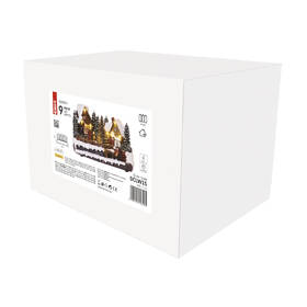 LED dekorace EMOS vánoční vesnička, 15 cm, 3x AA, vnitřní, teplá bílá 

 obrázek produktu 5 z 5
