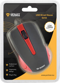 Myš YENKEE YMS 1015RD USB Suva černá/červená

 obrázek produktu 5 z 5