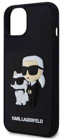 Kryt na mobil Karl Lagerfeld 3D Rubber Karl and Choupette na Apple iPhone 13 černý

 obrázek produktu 2 z 4