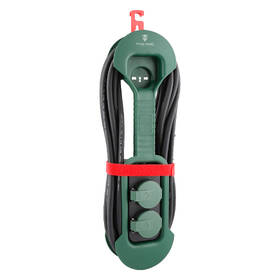 Kabel prodlužovací Viking 2× zásuvka, IP44, 8m černý/zelený

 obrázek produktu 1 z 5