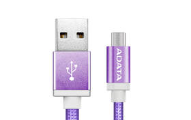 Kabel ADATA USB/micro USB, 1m, pletený fialový

 obrázek produktu 1 z 7
