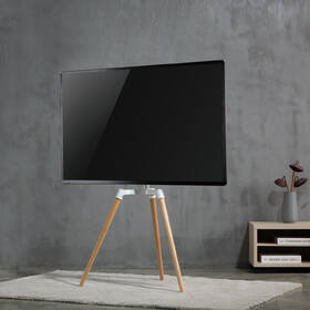 Stojan pro TV Nedis pro úhlopříčku 50"-65'', nosnost 35kg bílý

 obrázek produktu 11 z 13