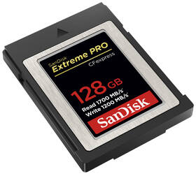 Paměťová karta SANDISK CFexpress 128GB, (1700R/1200W), Type B 

 obrázek produktu 2 z 2