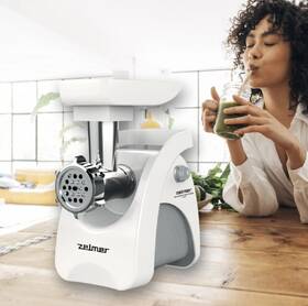 Mlýnek na maso Zelmer ZMM9801B bílý

 obrázek produktu 7 z 7