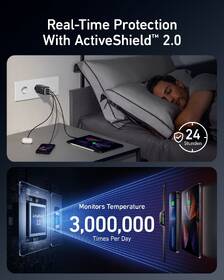 Nabíječka do sítě Anker 737 GaN III 1x USB, 2x USB-C, 120W Charger černá

 obrázek produktu 3 z 8