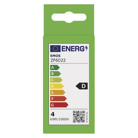 Žárovka LED EMOS Filament Mini Globe, 3,4 W, E27, teplá bílá 

 obrázek produktu 5 z 7