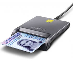 Čtečka eObčanek Axagon Smart card FlatReader / USB 2.0 / 1,2m šedá

 obrázek produktu 1 z 5