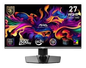 Herní monitor MSI MAG 272QP QD-OLED X50 černý

 obrázek produktu 3 z 6