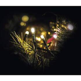 Vánoční osvětlení EMOS 80 LED, 8m, řetěz, teplá bílá, časovač, i venkovní použití 

 obrázek produktu 3 z 18