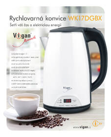 Rychlovarná konvice Vigan WK17DGBX bílá

 obrázek produktu 8 z 8