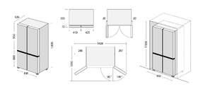 Americká lednice Concept LA8383ds černá/nerez

 obrázek produktu 13 z 13