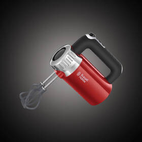Ruční šlehač RUSSELL HOBBS 25200-56 Hand Mixer Red 

 obrázek produktu 4 z 10