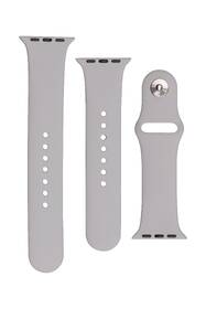 Řemínek FIXED Silicone Strap na Apple Watch 42/44/45/49 mm - světle šedý 

 obrázek produktu 2 z 3