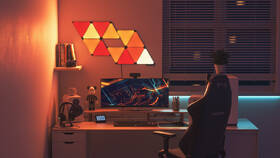 LED světlo Nanoleaf Shapes Ultra Black Triangles Expansion Pack 3 ks 

 obrázek produktu 4 z 6