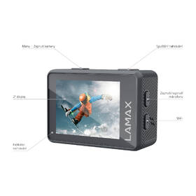Outdoorová kamera LAMAX X7.2 černá barva
