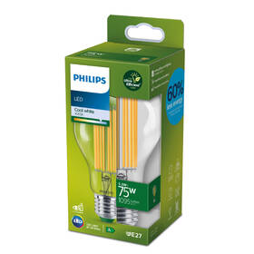Žárovka LED Philips filament klasik, E27, 5,2W, studená bílá 

 obrázek produktu 2 z 2