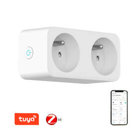 Chytrá zásuvka IMMAX NEO SMART 2 zásuvka (FR)/ 16A/ Zigbee/ Google Assistant/ Amazon Alexa/ LIDL/ TUYA 

 obrázek produktu 7 z 7