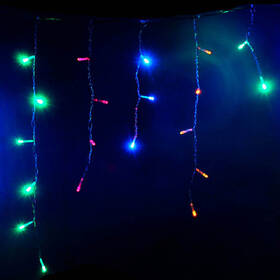 Vánoční osvětlení ColorWay vnitřní, 100 LED, 3× 0,6m, IP20, USB, vícebarevné 

 obrázek produktu 5 z 10