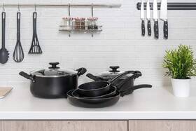 Sada nádobí BANQUET Black Stone, 7 ks 

 obrázek produktu 5 z 7