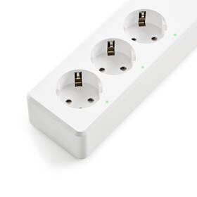 Kabel prodlužovací Nedis SmartLife 3x zásuvka, 4x USB, Wi-Fi bílý

 obrázek produktu 3 z 7