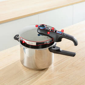 Tlakový hrnec Tefal P2584401, 8 l nerez

 obrázek produktu 8 z 11
