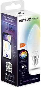 Chytrá žárovka RETLUX RSH 100, C37, E14, 4,5W, RGB CCT 

 obrázek produktu 9 z 9