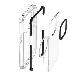 Kryt na mobil Cubenest MagPro Strong Guard s MagSafe na Apple iPhone 15 Pro černý/průhledný

 obrázek produktu 11 z 14