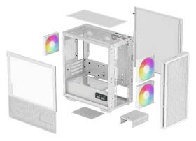 Case DeepCool CH360 DIGITAL bílá

 obrázek produktu 12 z 14