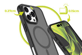 Kryt na mobil Mobile Origin Hybrid MagSafe na Apple iPhone 16 Pro Max černý

 obrázek produktu 5 z 9