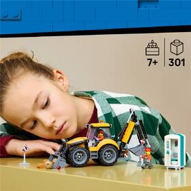 Stavebnice LEGO® City 60480 Žlutý nakladač s rypadlem 

 obrázek produktu 4 z 8