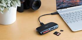 Čtečka paměťových karet SANDISK ImageMate Pro USB 3.0, SD, CF, Micro SD černá

 obrázek produktu 5 z 5