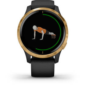 Chytré hodinky Garmin Venu Gold/Black 

 obrázek produktu 2 z 7
