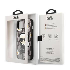 Kryt na mobil Karl Lagerfeld Ikonik Flower na Apple iPhone 13 šedý

 obrázek produktu 3 z 3