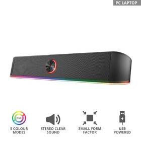 Reproduktory Trust GXT 619 Thorne RGB Illuminated Soundbar černé

 obrázek produktu 6 z 11