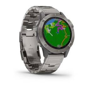 Chytré hodinky Garmin fenix6 PRO Sapphire (MAP/Music) - Titanium/Titanium Band 

 obrázek produktu 3 z 6