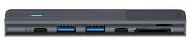USB Hub Rapoo 7-in-2 USB-C Multiport Adapter (MacBook) černý

 obrázek produktu 4 z 6