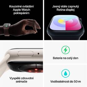 Chytré hodinky Apple GPS + Cellular 41mm pouzdro z hliníku (PRODUCT)RED - (PRODUCT)RED sportovní řemínek - M/L 

 obrázek produktu 8 z 9