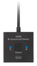 Redukce Club3D HDMI / 2x HDMI 2v1, 8K60Hz, 4K120Hz černá

 obrázek produktu 3 z 6