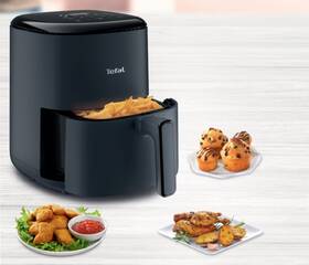 Fritéza horkovzdušná Tefal EY145B10 Easy Fry Compact šedá

 obrázek produktu 4 z 10