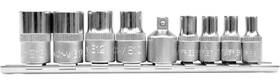 Sada hlavic YATO 1/4", 3/8"  TORX E5-E16 (9 ks) 

 obrázek produktu 1 z 3
