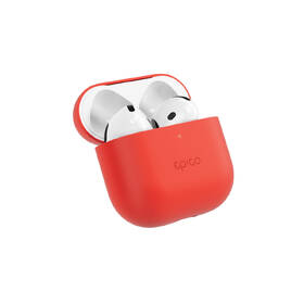 Pouzdro Epico Silicone pro Apple AirPods 4 červené

 obrázek produktu 1 z 3