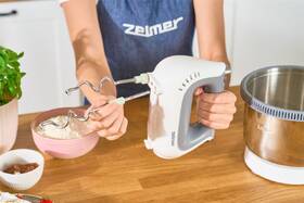 Ruční šlehač s mísou Zelmer ZHM2659 šedý/bílý

 obrázek produktu 12 z 14