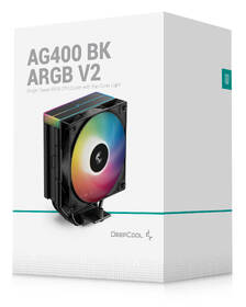 Chladič CPU DeepCool AG400 ARGB V2 černý

 obrázek produktu 9 z 9