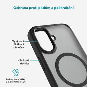 Kryt na mobil Epico HeroMatte Pro Mag+ na Apple iPhone 17 černý

 obrázek produktu 4 z 6