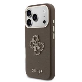Kryt na mobil Guess PU Resin Logo na Apple iPhone 17 Pro hnědý

 obrázek produktu 2 z 6