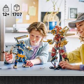 Stavebnice LEGO® NINJAGO® 71870 Dvojice titánských robotů 

 obrázek produktu 7 z 8