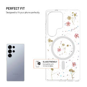 Kryt na mobil FIXED MagBloom s podporou MagSafe na Samsung Galaxy S25 Ultra průhledný

 obrázek produktu 1 z 5